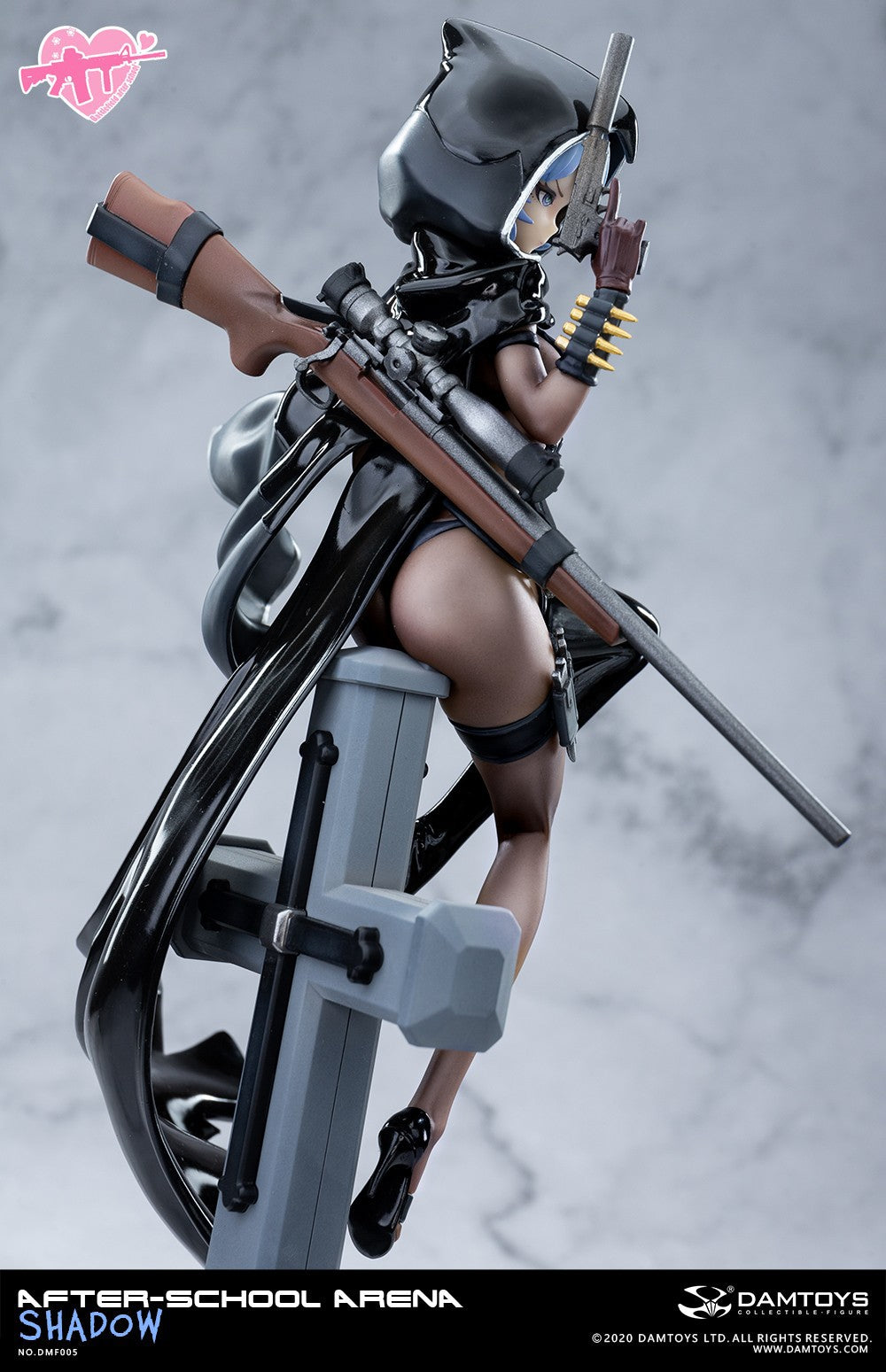 DAMTOYS DMF005 1/7 After-School Arena Nr. 5: Shadow weibliche Figuren-Statue Modell