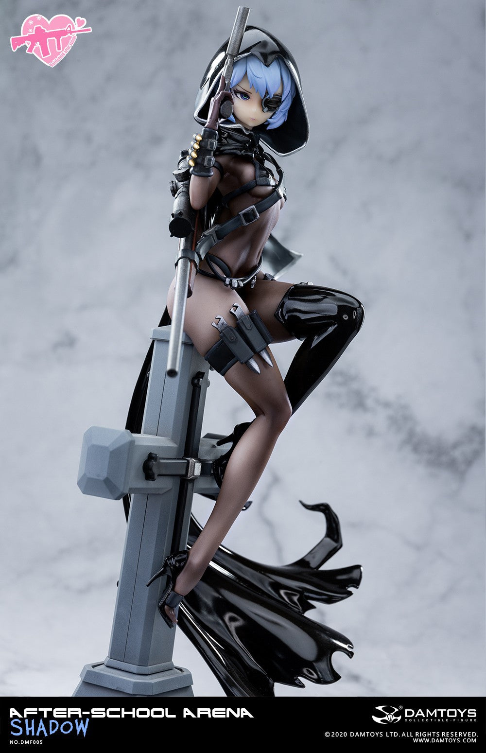 DAMTOYS DMF005 1/7 After-School Arena Nr. 5: Shadow weibliche Figuren-Statue Modell