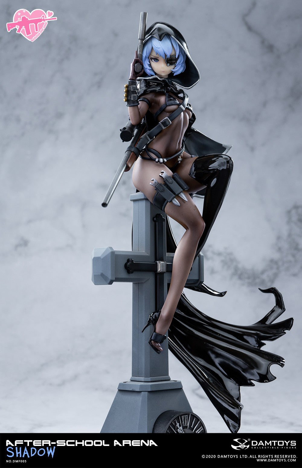 DAMTOYS DMF005 1/7 After-School Arena Nr. 5: Shadow weibliche Figuren-Statue Modell