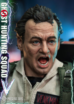PRESENT TOYS PT-sp57 1/6 Ghost Hunting Squad Peter Venkman 12" Actionfigur Spielzeug