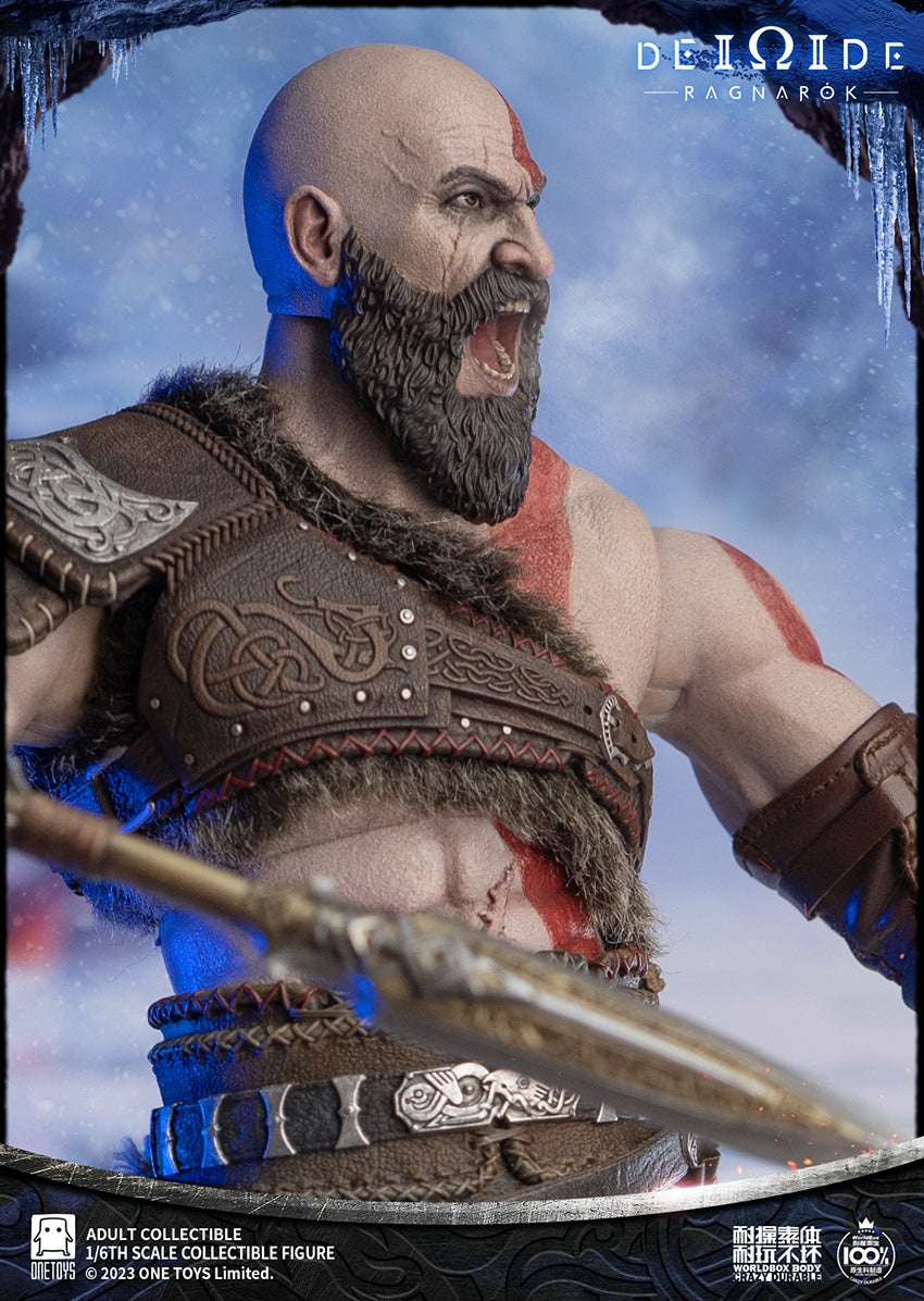 Worldbox OT019 1/6 The War God Kratos Sammelbare männliche Actionfigur Modell Spielzeug