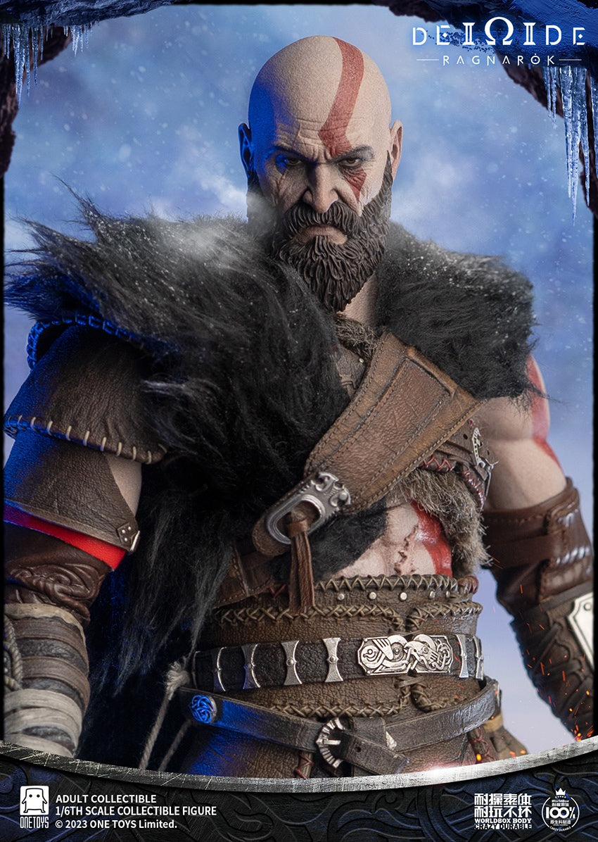 Worldbox OT019 1/6 The War God Kratos Sammelbare männliche Actionfigur Modell Spielzeug