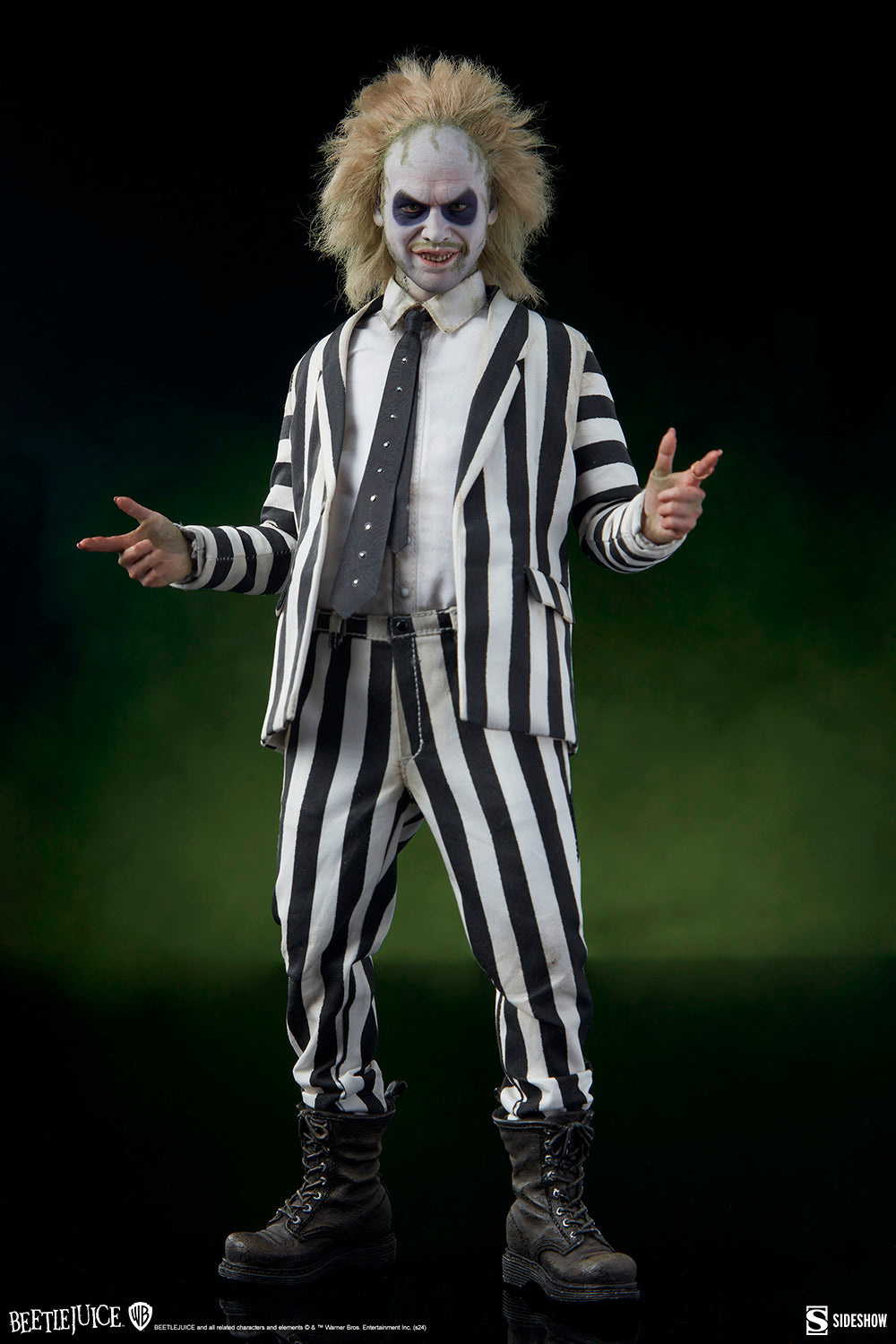 Sideshow 100490 1/6 Beetlejuice Michael Keaton männliche Actionfigur Modellspielzeug