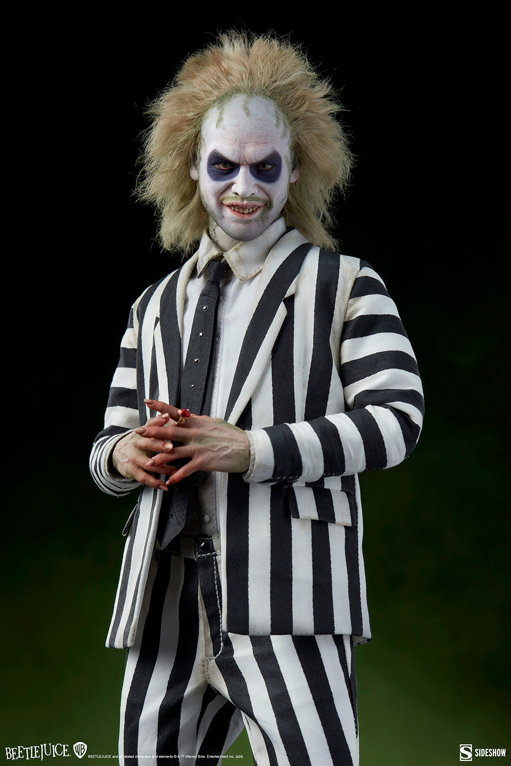 Sideshow 100490 1/6 Beetlejuice Michael Keaton männliche Actionfigur Modellspielzeug