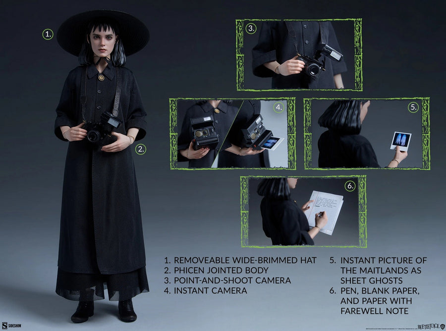 Vorverkauf Sideshow 100498 1/6 Beetlejuice Lydia Deetz Weibliche Actionfigur Modell