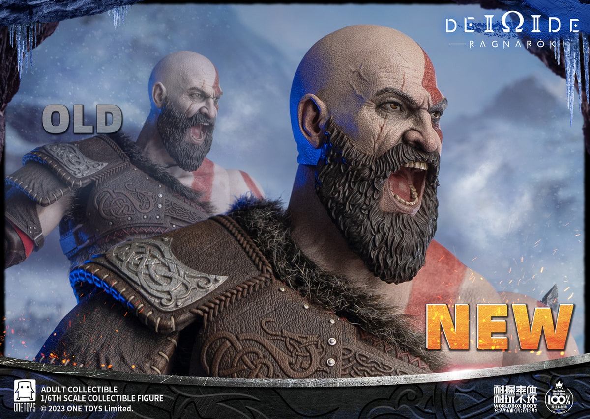 Worldbox OT019 1/6 The War God Kratos Sammelbare männliche Actionfigur Modell Spielzeug