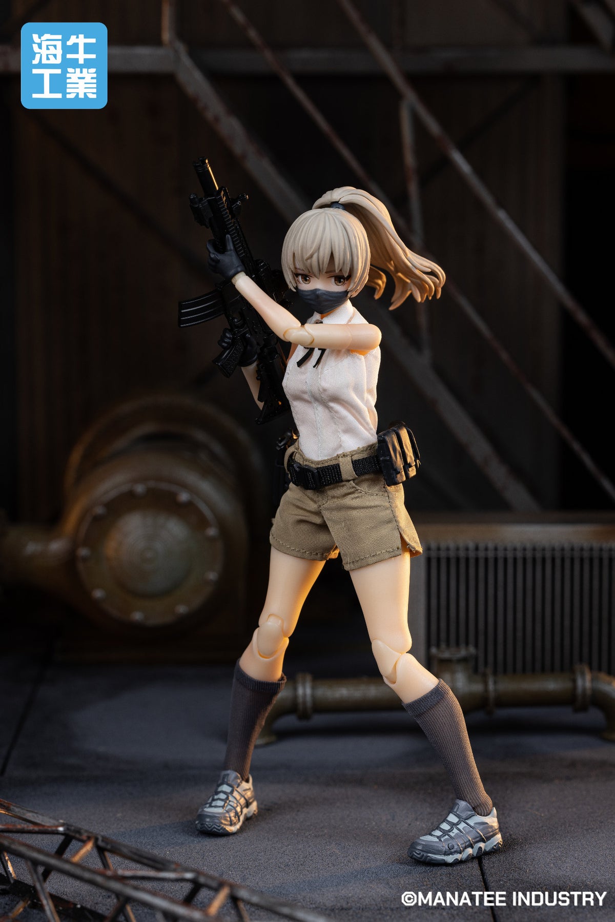 Presale Manatee Industry MI-02 1/12 Desktop Wars Arisa Female Action Figure Toy