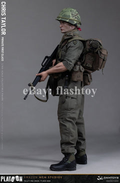 Presale DAMTOYS DMS046 1/6 Platoon Chris Taylor 12" Male Action Figure Model Toy