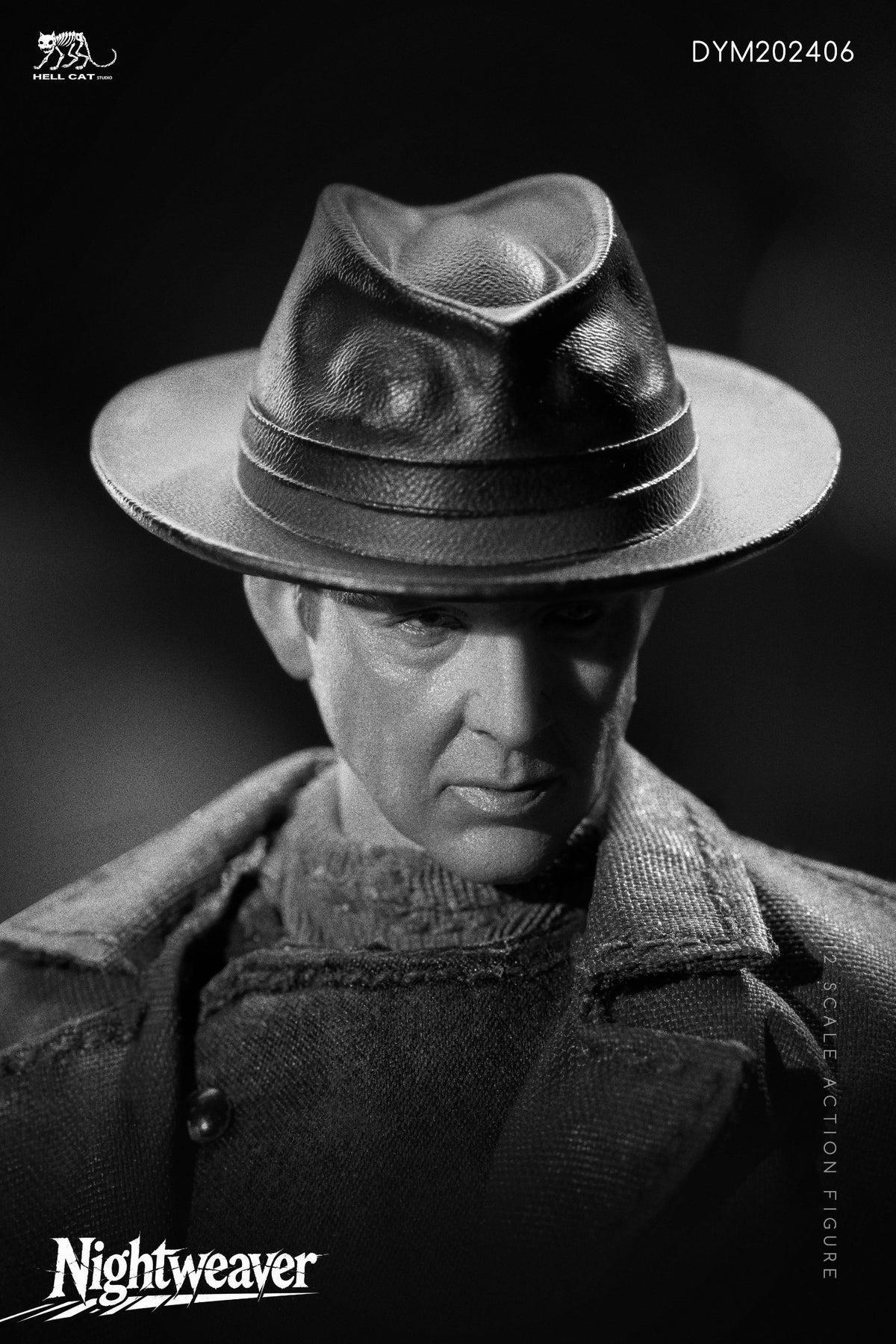 Presale Hell Cat DYM202406B 1/12 Spider Noir Action Figure Black & White Ver.