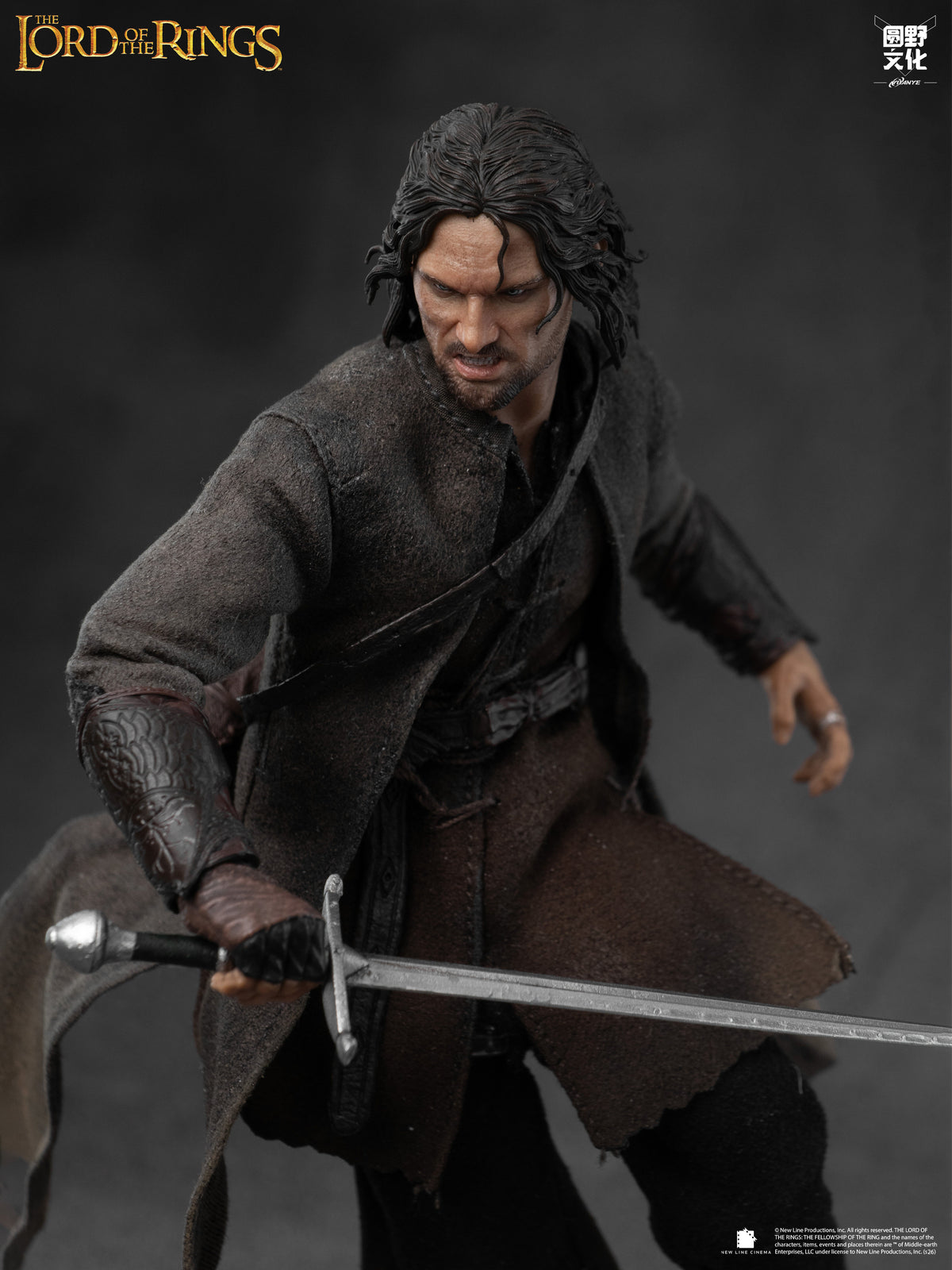 Presale YUANYE 1/12 The Lord of the Rings Aragorn II Action Figure Collector’s Ver.