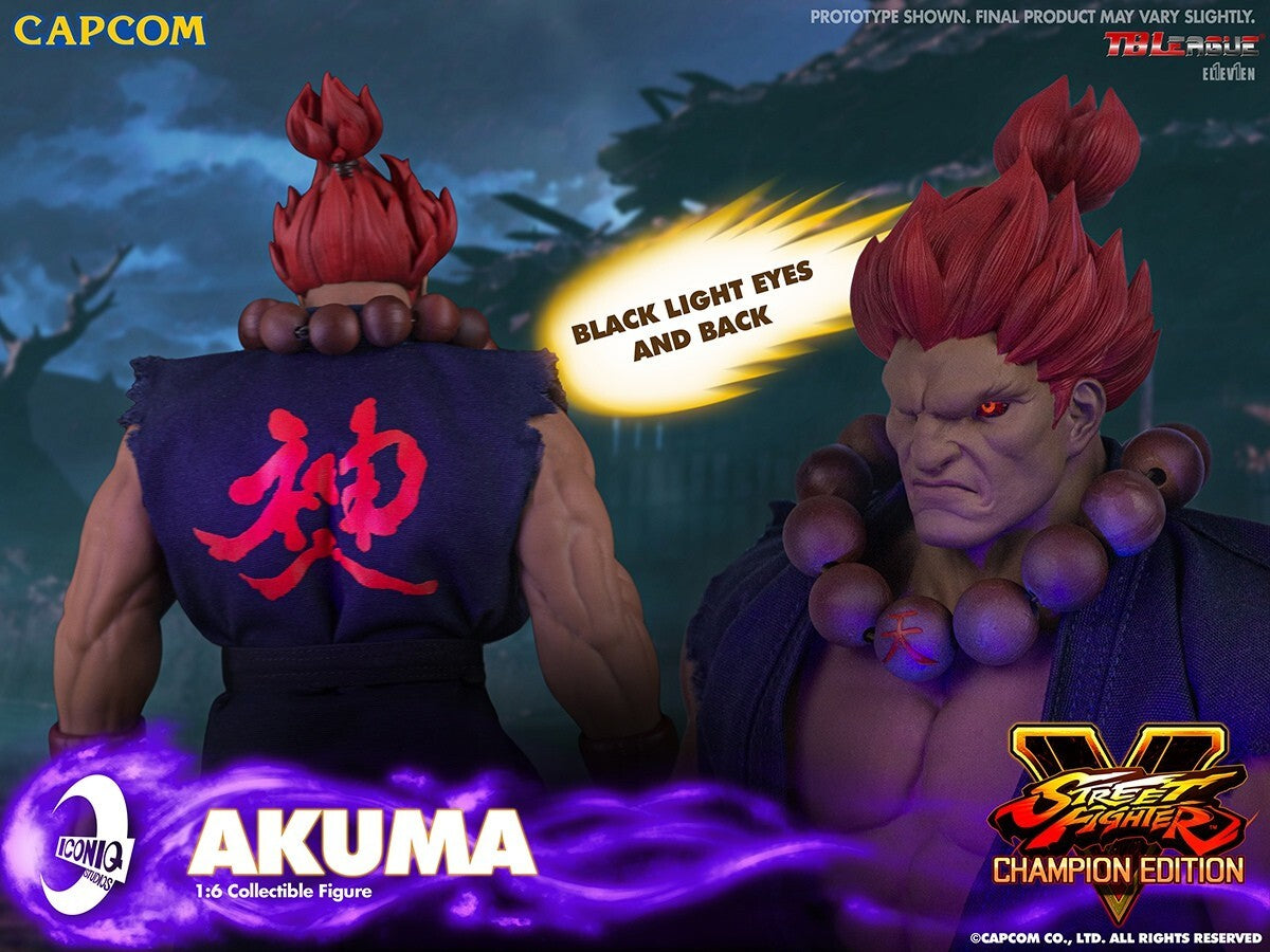 ICONIQ STUDIOS IQGS-05 1/6 Akuma Collectible Male Action Figure Model Toy