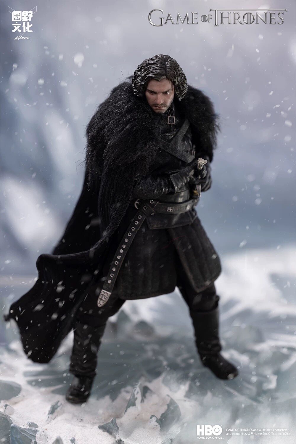 Presale YUANYE 1/12 Game of Thrones Jon Snow Male Action Figure Model Standard