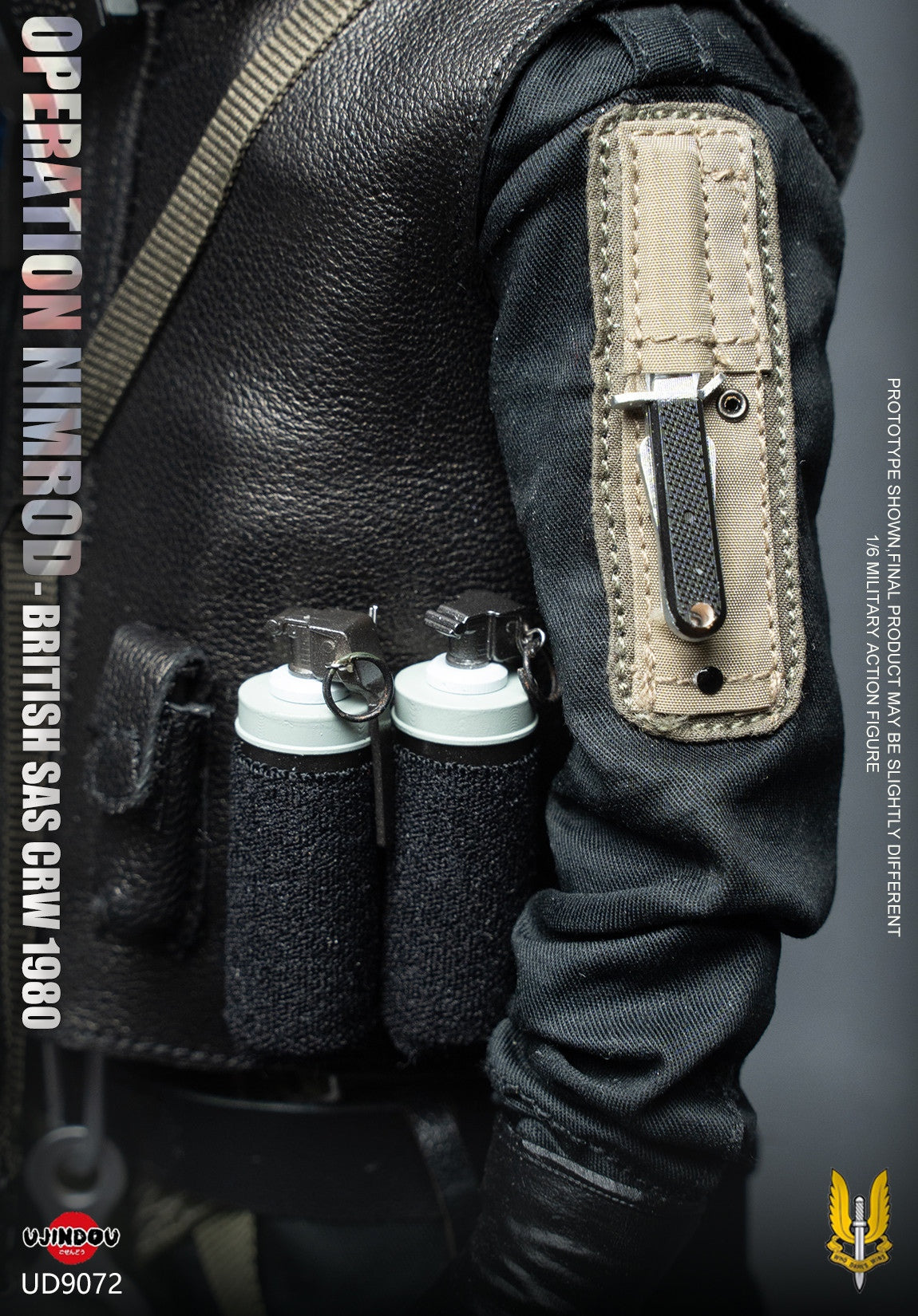 Presale UJINDOU UD9072 1/6 Operation Nimrod British Sas Crw 1980 Action Figure