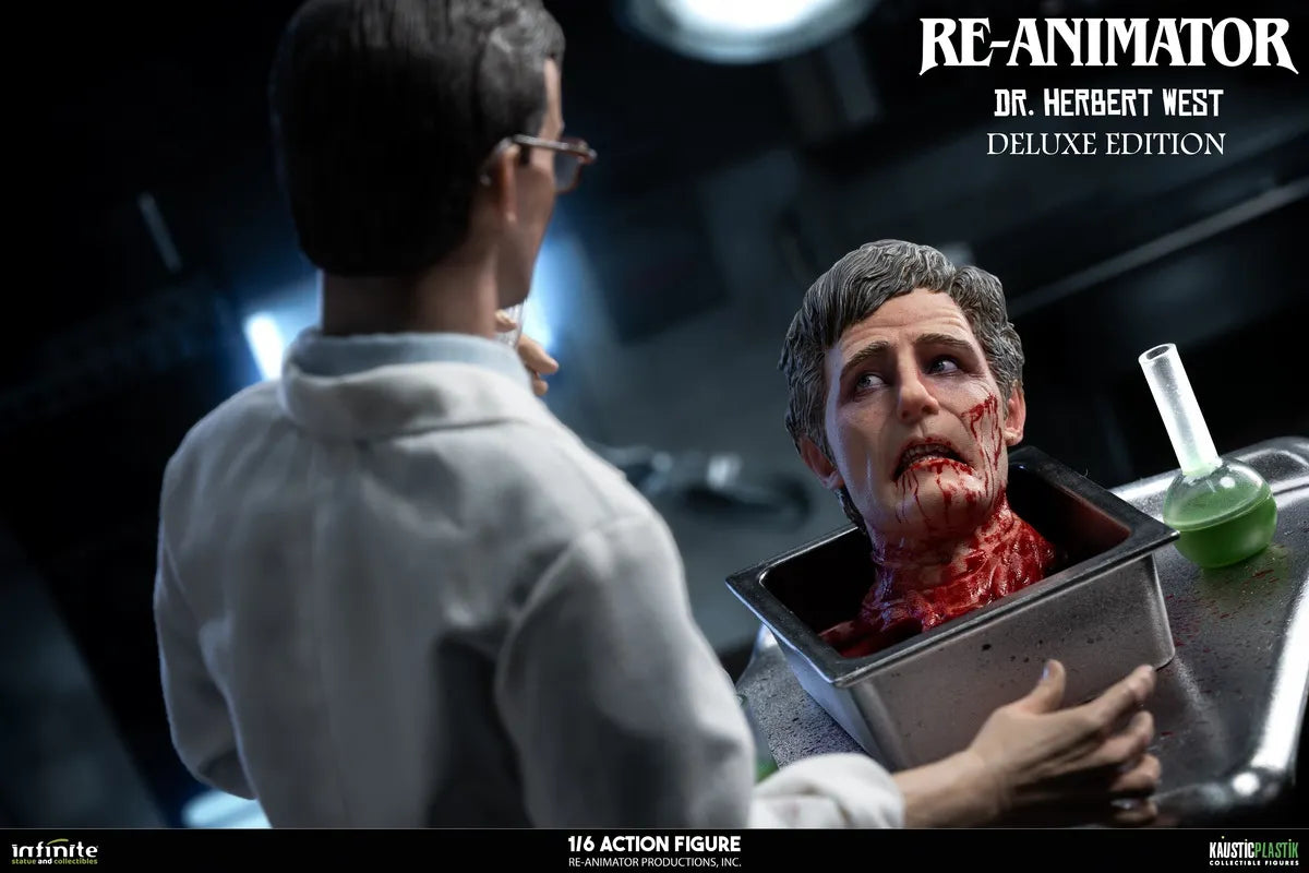 Presale Infinite 1/6 Re-Animator Doctor Herbert West Male Action Figure Model Deluxe Ver.
