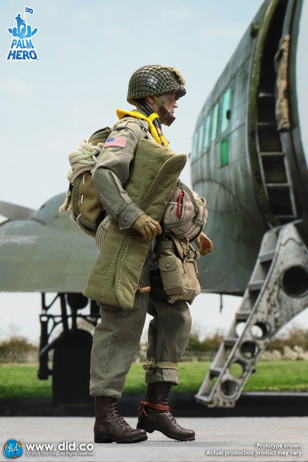 Presale DID XA80039 1/12 WWII U.S. Army 101st Airborne Division Captain Winters