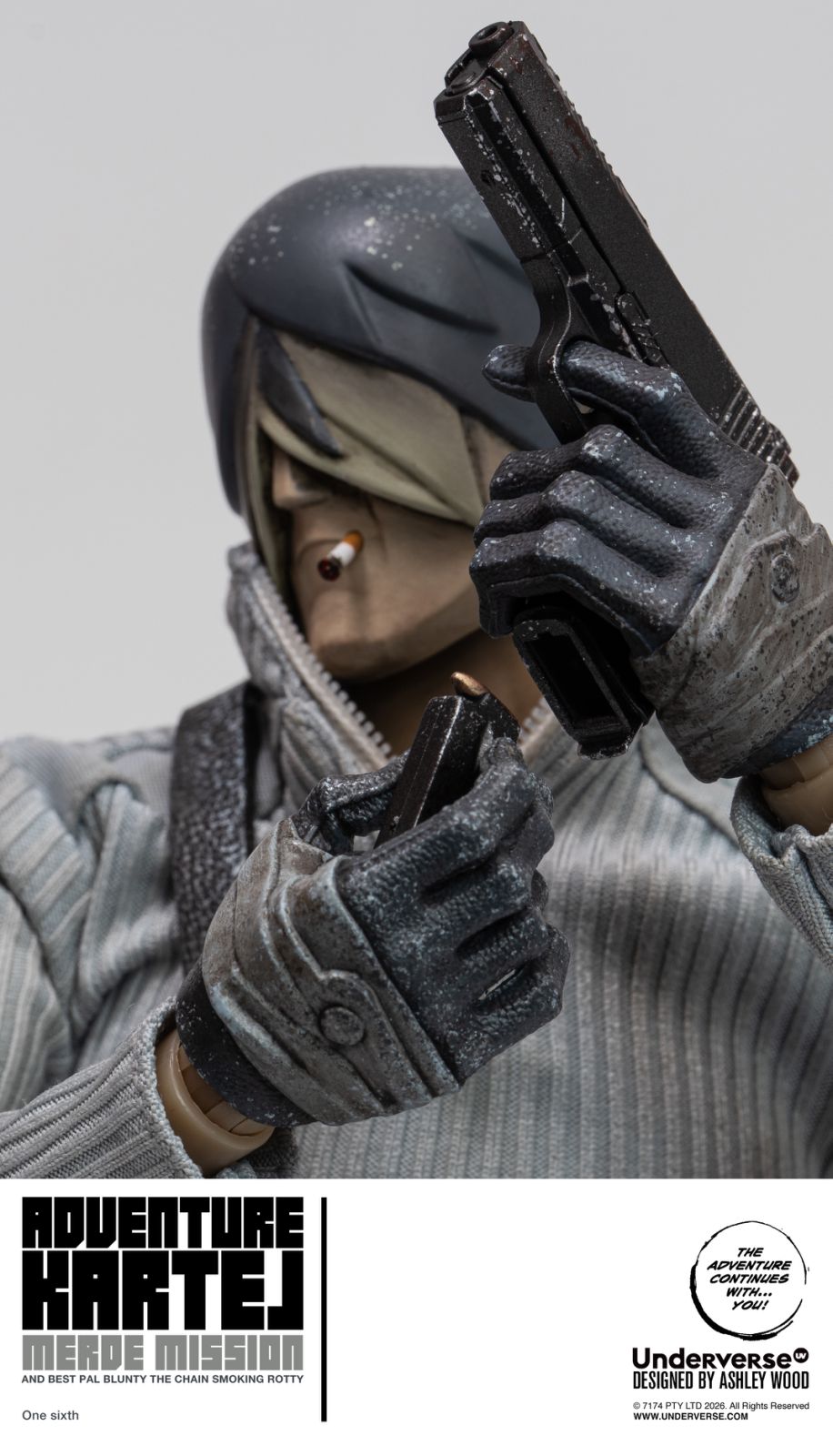 Presale Underverse UV20260402 1/6 Cold Bugger Adventure Merde & Blunter Figure