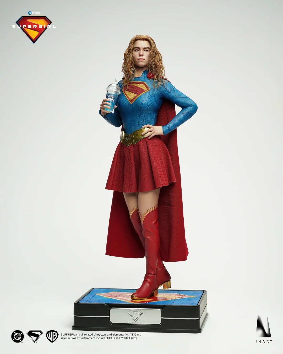 Presale INART AgA040 1/6 Supergirl (2026) Collectible Female Action Figure Model
