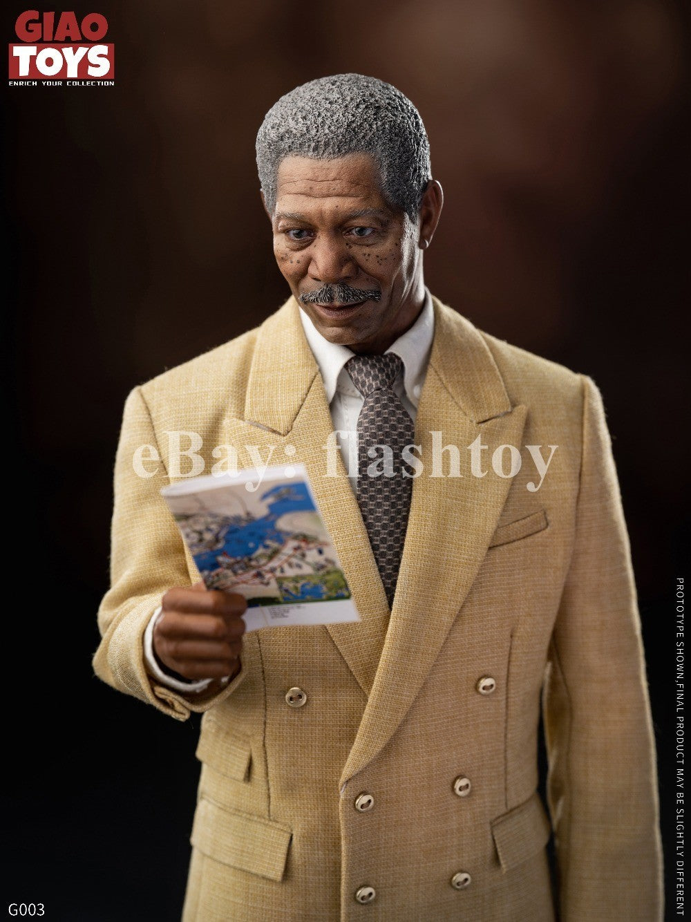 Presale GIAO TOYS G003 1/6 Technical Director Lucius Fox 12" Action Figure Model