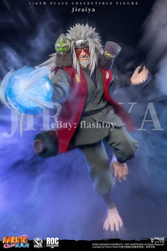 Presale RocketToys ROC-020 1/6 Jiraiya Collectible Action Figure Toy Deluxe Ver.