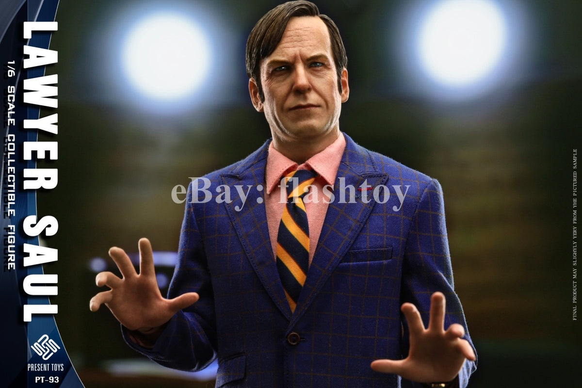 Presale PRESENT TOYS PT-sp93 1/6 Saul Lawyer Goodman Male Action Figure Model