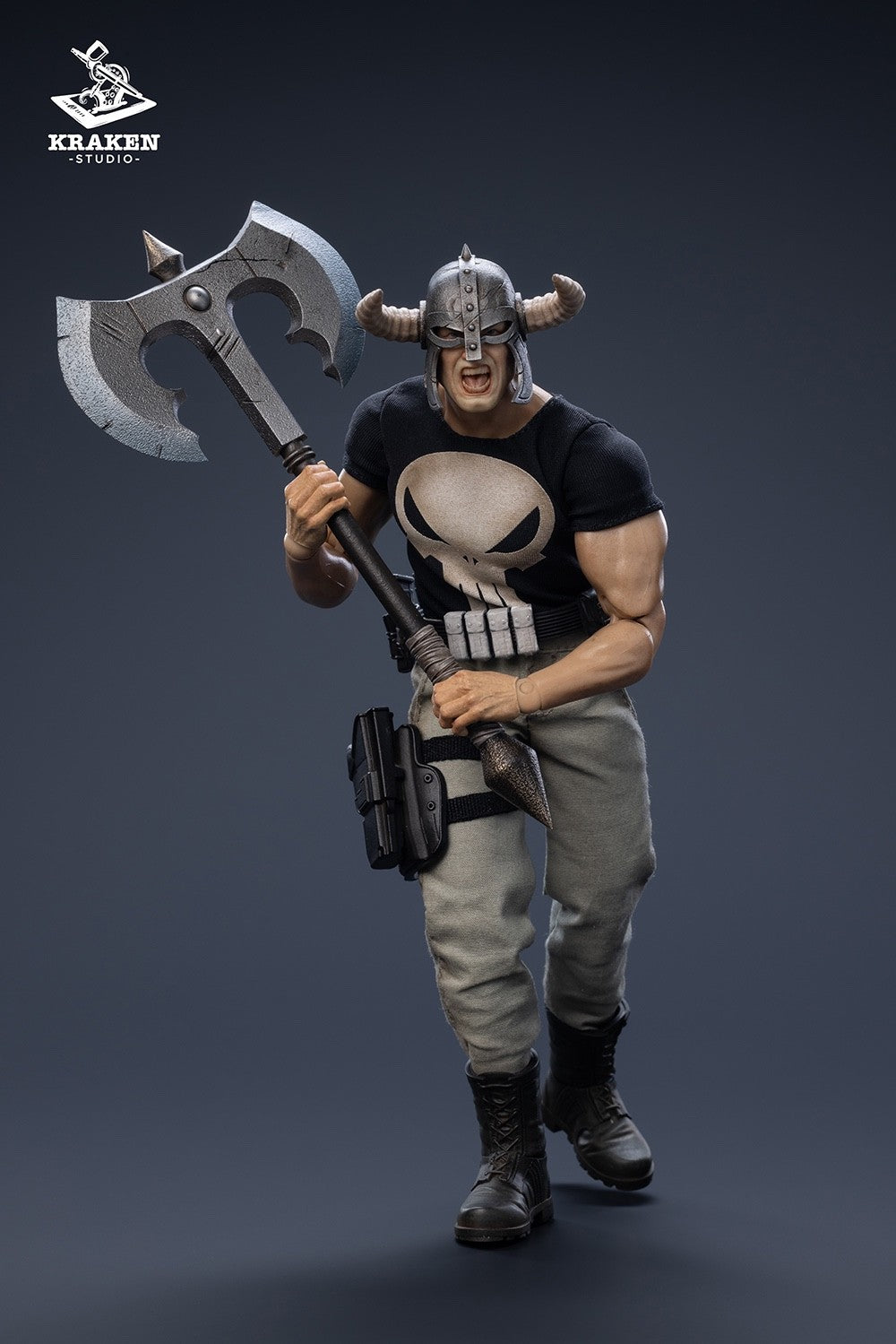 KRAKEN Studio 1/12 Punisher Frank 6" Male Action Figure Model Toy Deluxe Ver.