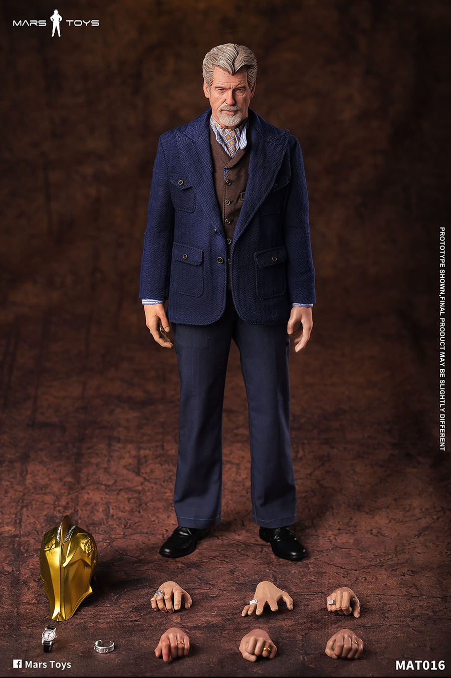 Mars Toys MAT016 1/6 Enchanter Doctor Fate männliche Actionfigur Modellspielzeug