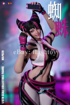 Presale PLAY TOY P029 1/6 Female Fighter Spider Juri Collectible Action Figure
