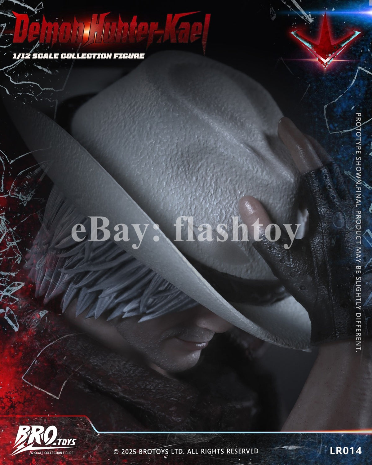 Presale BROTOYS LR014 1/12 The DMC Dante 6" Collectible Male Action Figure Model
