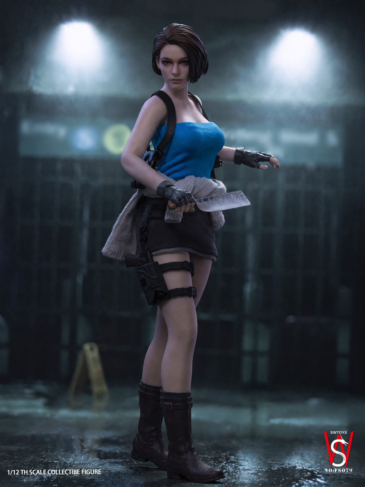 Presale SWTOYS FS079 1/12 Resident Zombie Evil Crisis Jill Valentine Female Action Figure