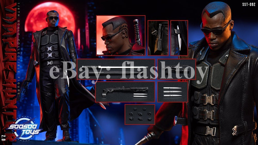 Presale Soosootoys SST-092 1/6 Vampire Hunter Daywalker Male Action Figure Model