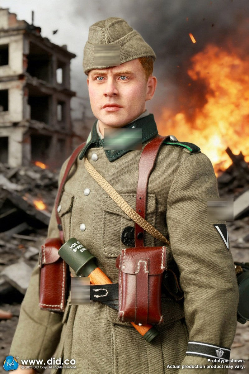 DID D80191 1/6 WWII German SS Polizei Division ZB30 Gunner Friedrich Action Figure Model