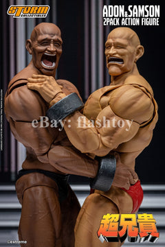 Presale Storm Toys EXBR01 1/12 Adon & Samson Chou-Aniki 2-Pack Action Figure Toy