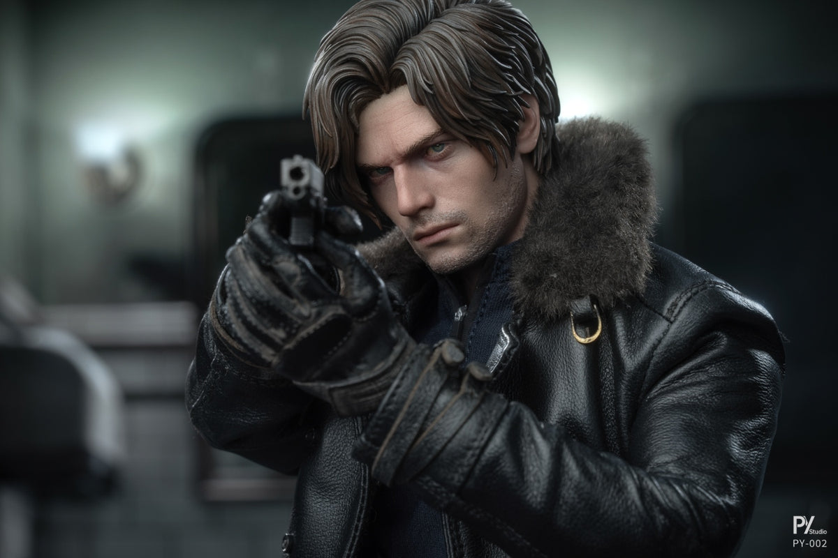 Presale PY Studio PY002 1/6 Resident Zombie Evil Crisis Agent Leon Action Figure