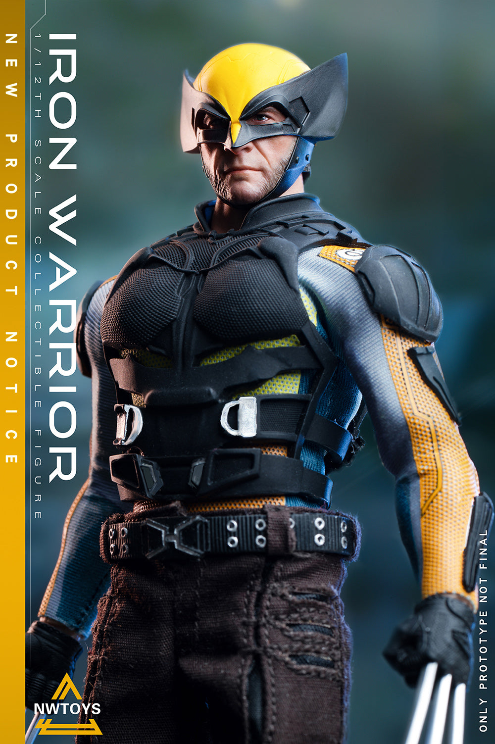 Nwtoys 1/12 Iron Warrior Logan Collectible Male Action Figure Model Toy