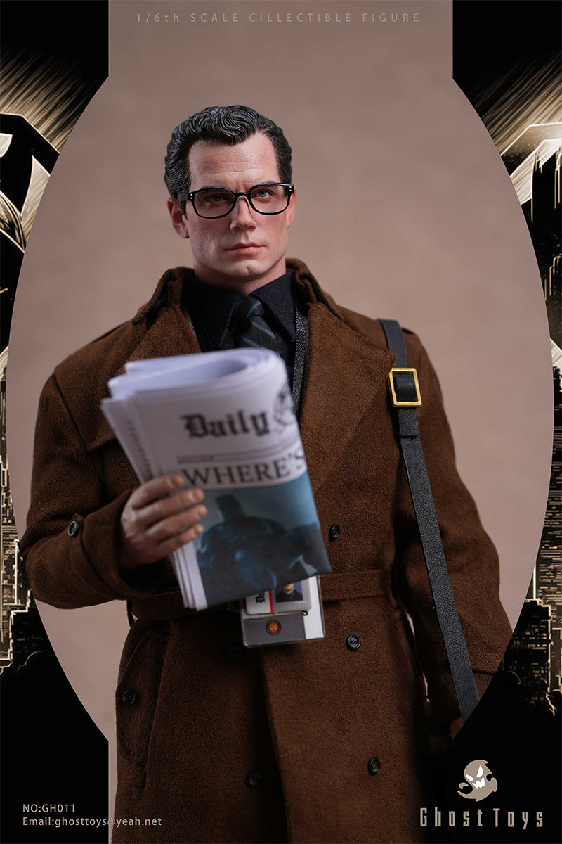 Presale Ghost Toys GH-011 1/6 Metropolis Journalist Clark Superman Action Figure Model