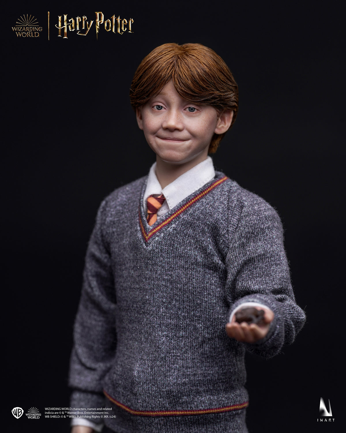 INART A010D1 1/6 Harry Potter Ron Weasley Model Rooted Hair Figure Deluxe Ver.
