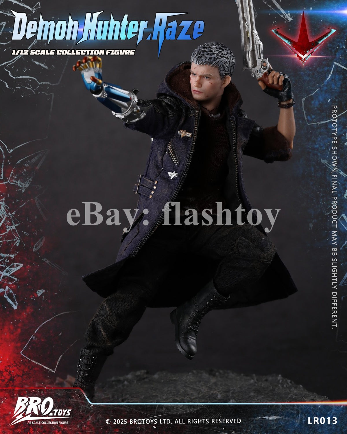 Presale BROTOYS LR013 1/12 The DMC Nero 6" Collectible Male Action Figure Model