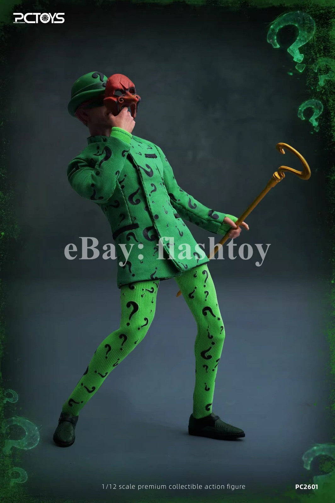 Presale PCTOYS PC2601 1/12 Forever Riddler Carrey Male Action Figure Model Toy