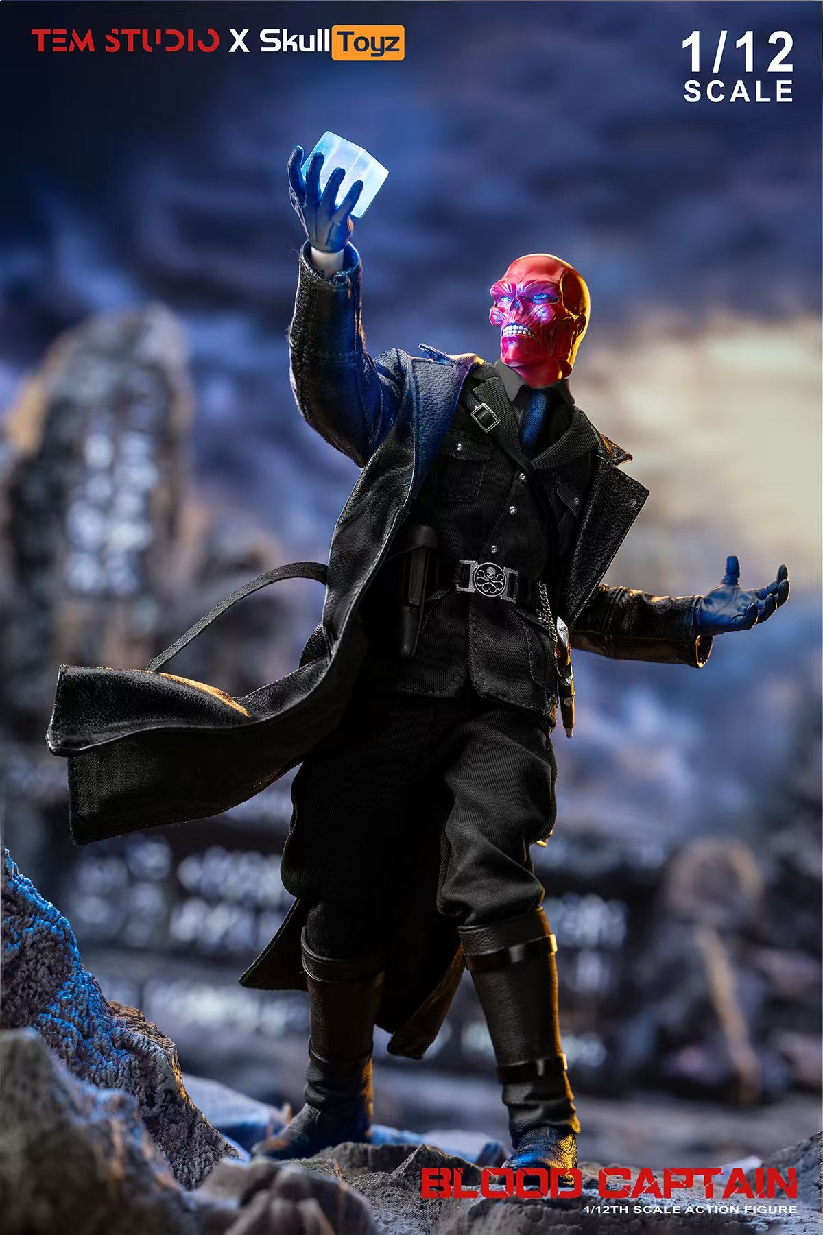 Presale TEM STUDIO TEMS007B 1/12 Hell Flame Killer Karl Ruprect Kroenen Figure