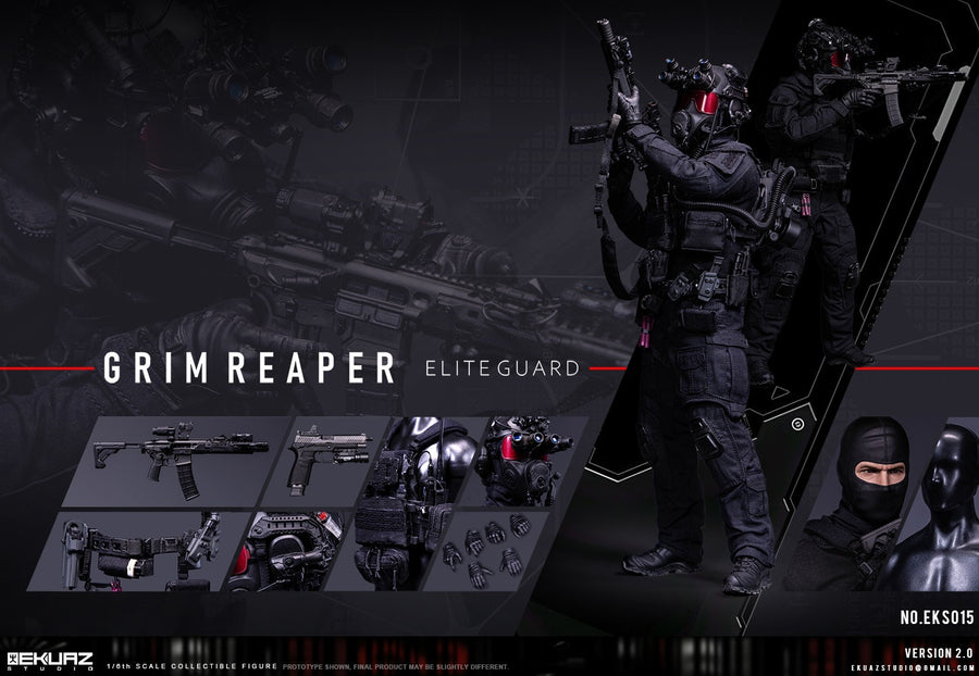Presale EKUAZ STUDIO EKS015 1/6 Resident Zombie Evil Crisis Grim Reaper 2.0 Hunk