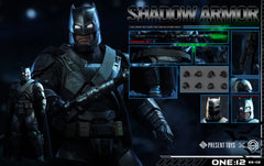 PRESENT TOYS SS-02 1/12 Bat Man Shadow Armor Collectible Male Action Figure Toy