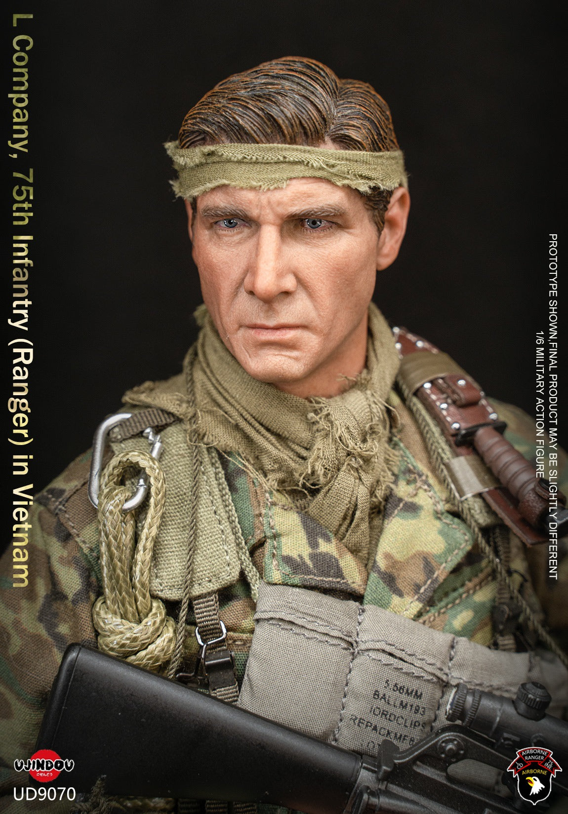 Presale UJINDOU UD9070 1/6 U.S. ARMY L Company 75th Infantry in Vietnam Figure