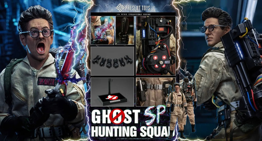 PRESENT TOYS PT-sp78 1/6 Ghost Hunting Squad SP Collectible Action Figure Model