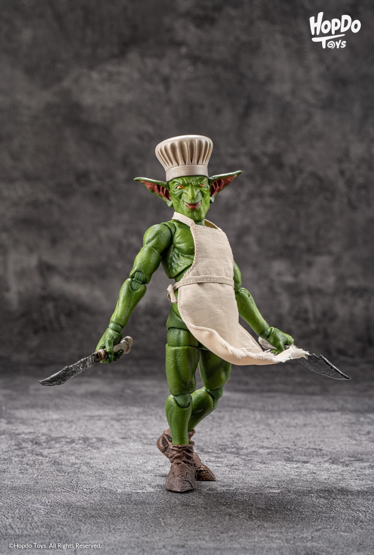 Presale Hopdo Toys 1/12 Goblin Head Chef Collectible Action Figure Model Toy