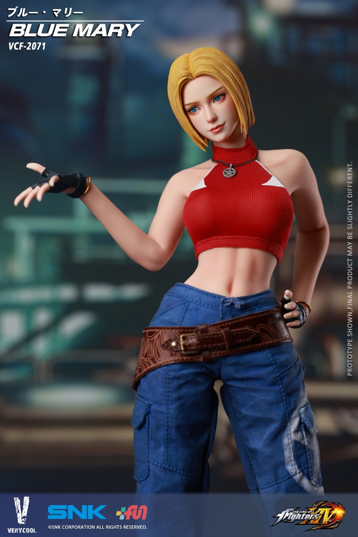 Presale VERYCOOL VCF-2071 1/6 The King of Fighters XIV Blue Marry Action Figure