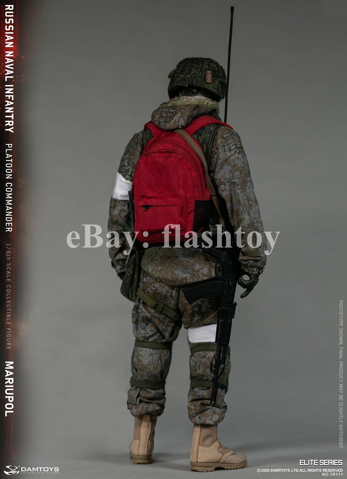 Presale DAMTOYS 78111 1/6 Russian Naval Infantry Commander Mariupol Figure Model