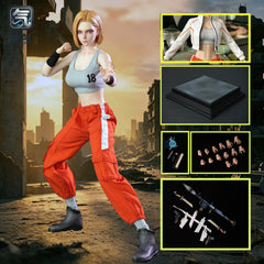 Presale BoxQi Studio HQ03 1/6 Dragon Fighter Ball Android 18 Action Figure Toy