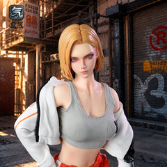 Presale BoxQi Studio HQ03 1/6 Dragon Fighter Ball Android 18 Action Figure Toy