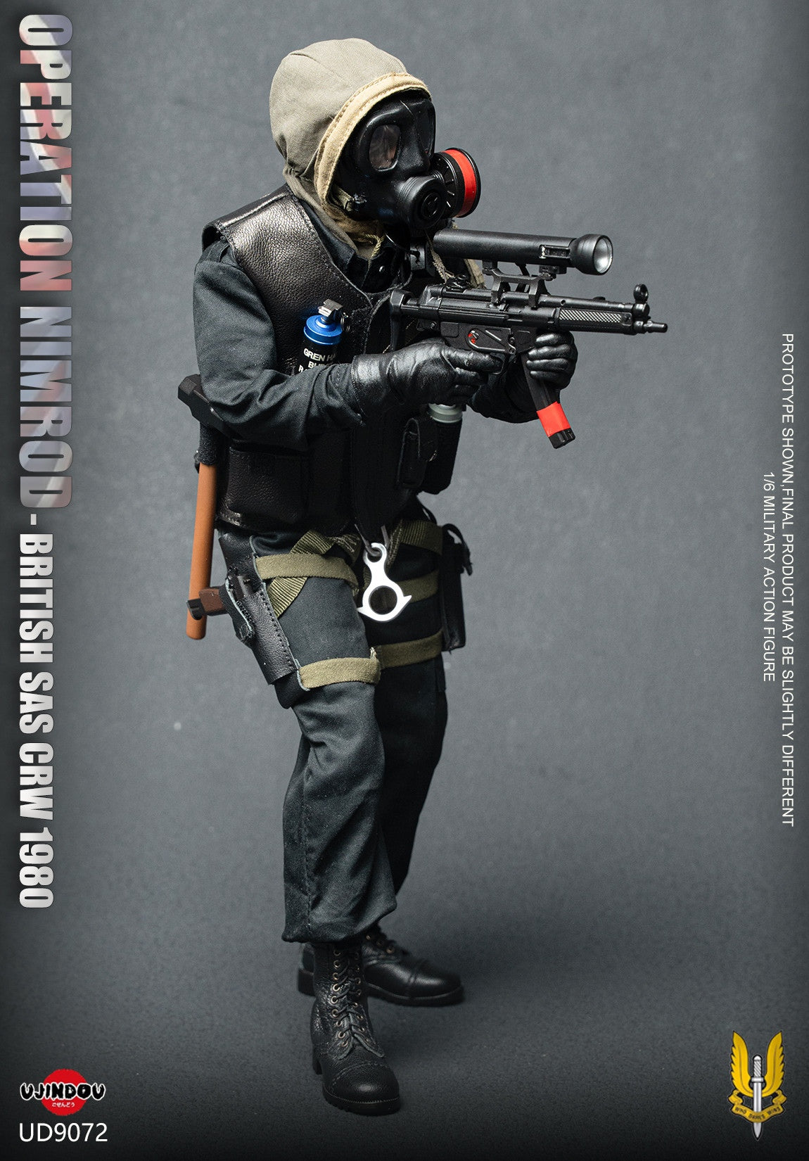 Presale UJINDOU UD9072 1/6 Operation Nimrod British Sas Crw 1980 Action Figure
