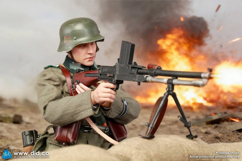 DID D80191 1/6 WWII German SS Polizei Division ZB30 Gunner Friedrich Action Figure Model